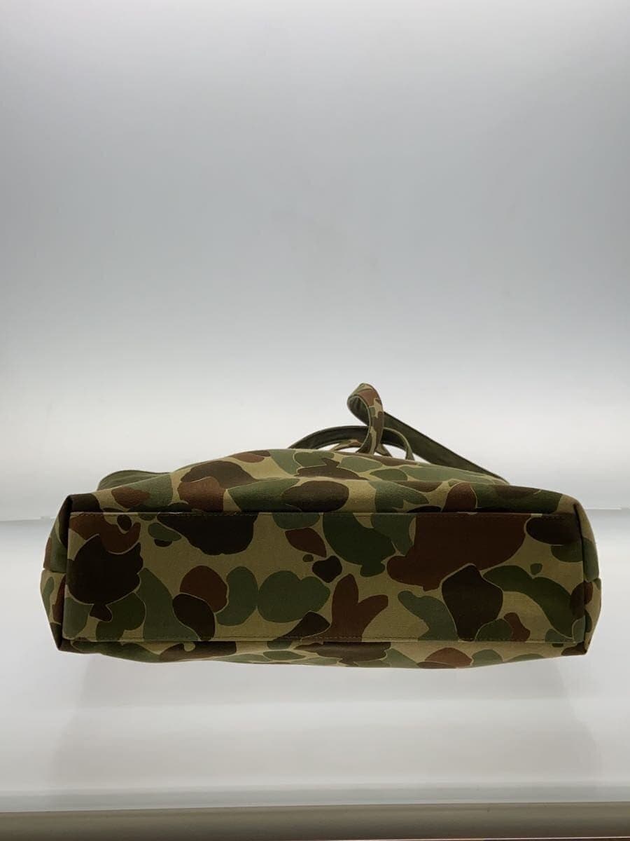 COMME des GARCONS HOMME Tote Bag Cotton KHK Camouflage HE-K 203 4