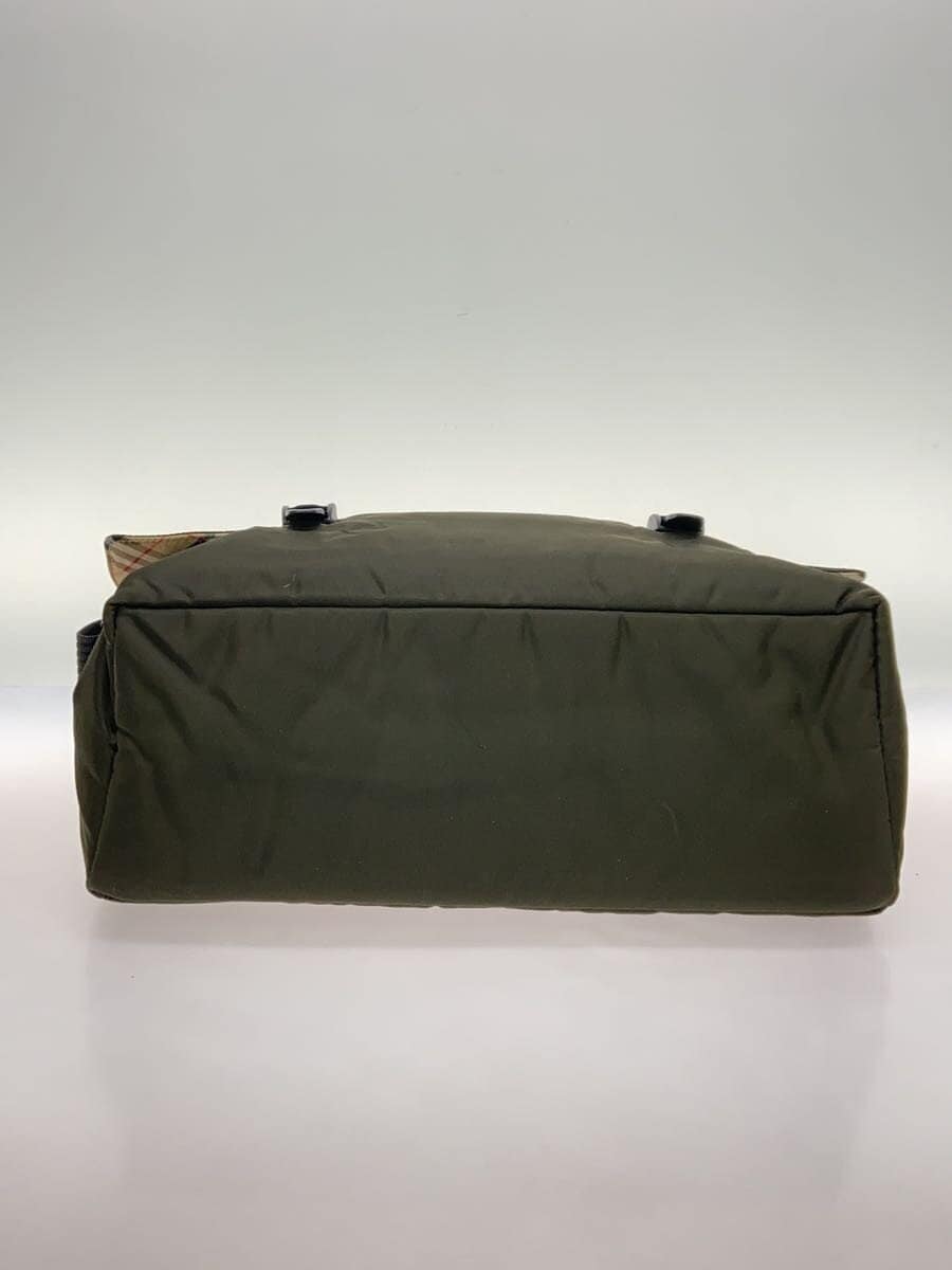 BURBERRY BLUE LABEL Bag Nylon GRN Solid 4