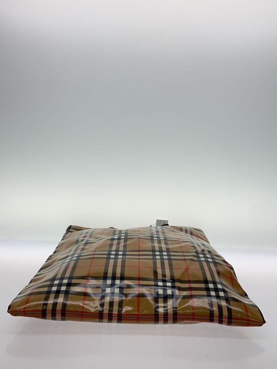 BURBERRY Tote Bag PVC CML Check 4
