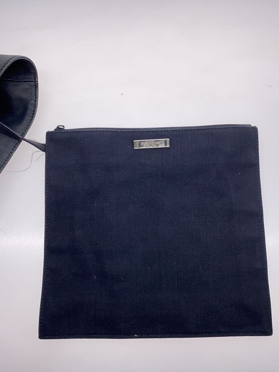 YVES SAINT LAURENT Backpack -- BLK Solid Color 7