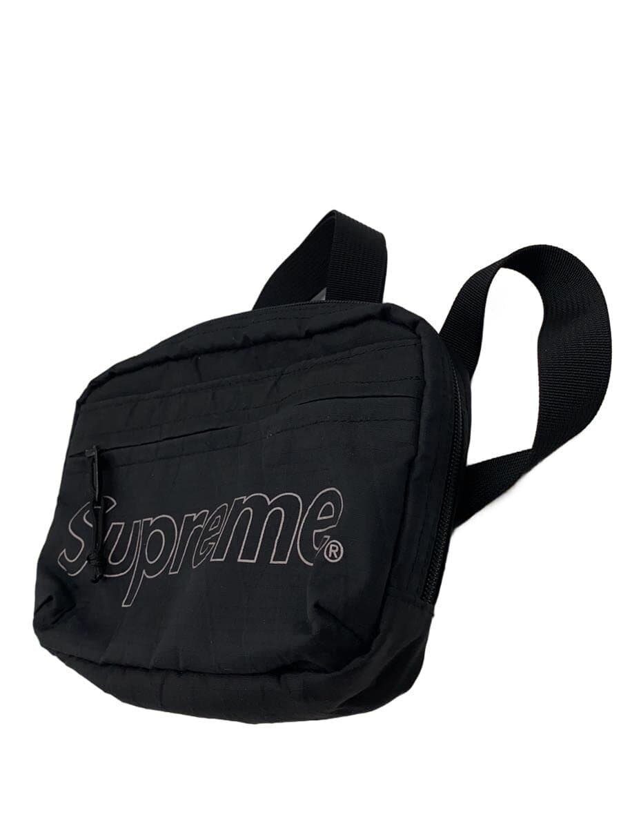 Supreme18aw Shoulder Bag BLK Print 2