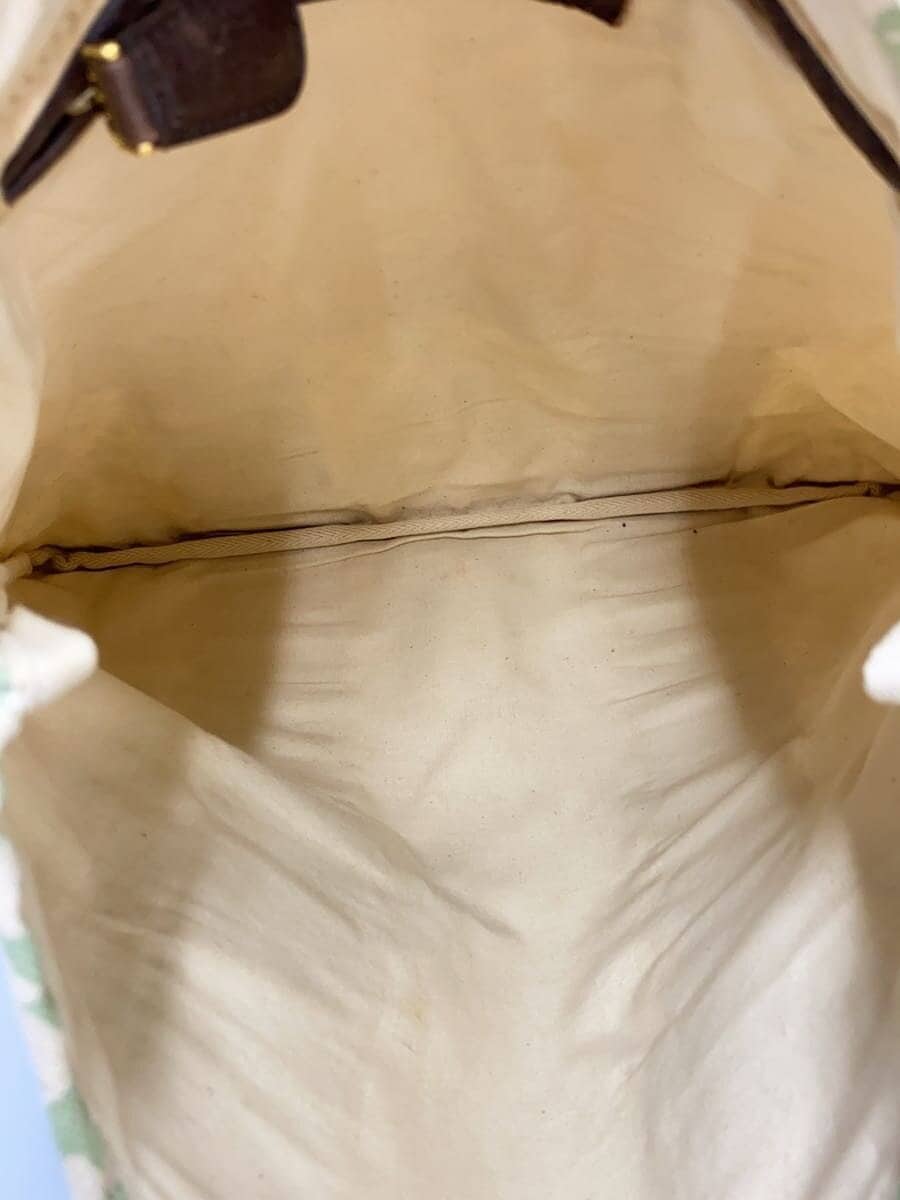 MARNI tote bag canvas GRN floral pattern 6