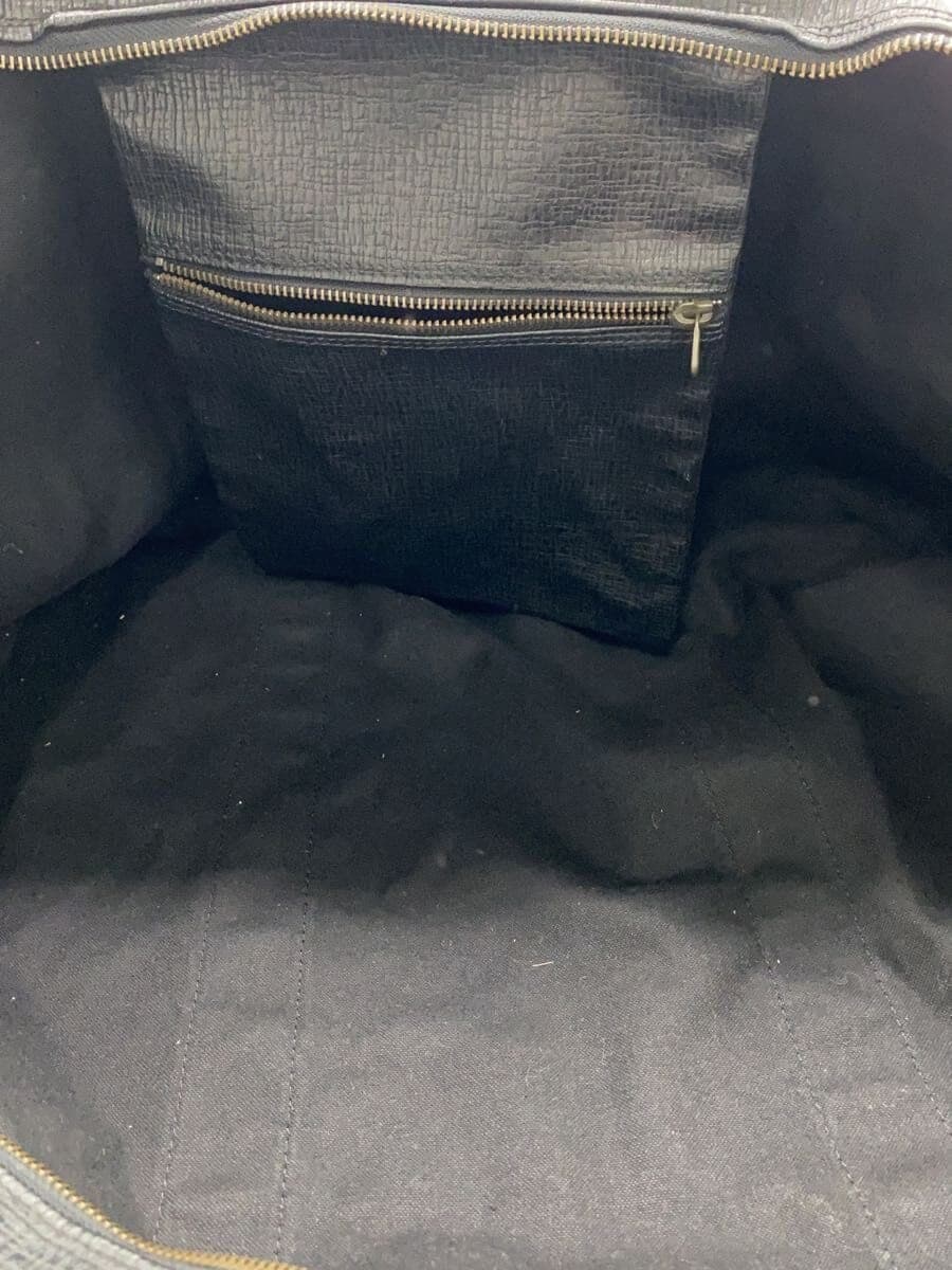 Jean Paul Gaultier Boston Bag Leather BLK 6