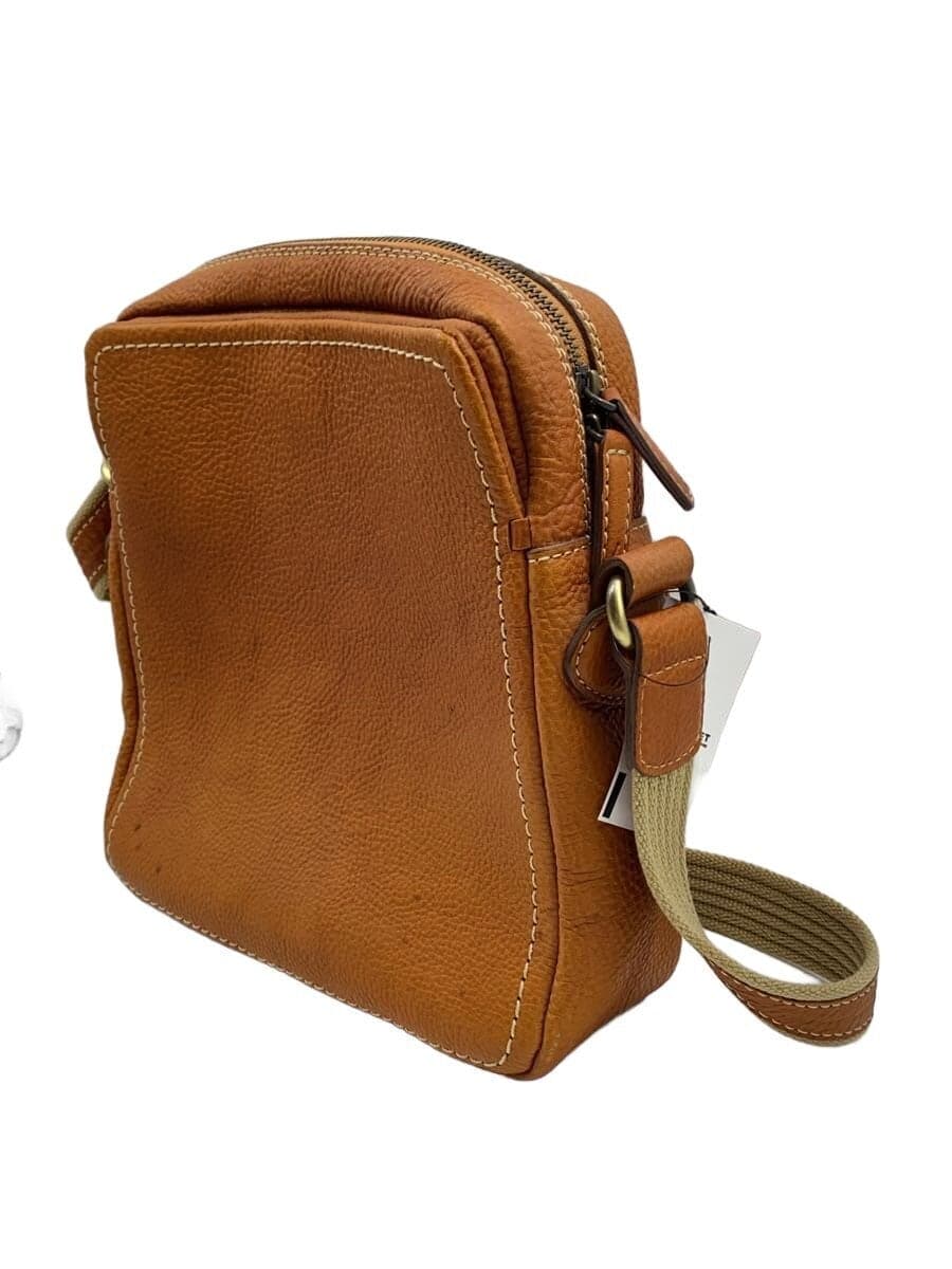 Tsuchiya Kaban Tone Oil Nume Shoulder Bag Leather CML Solid 2