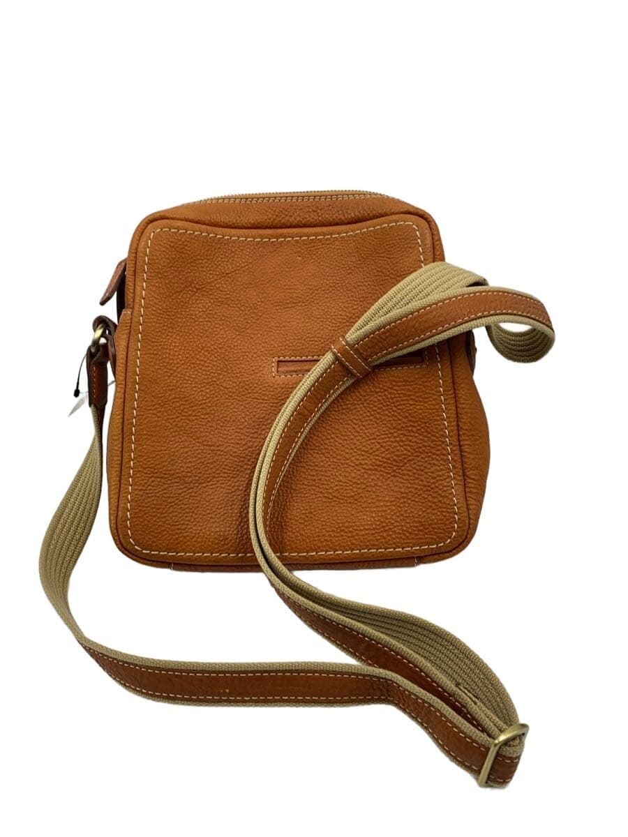 Tsuchiya Kaban Tone Oil Nume Shoulder Bag Leather CML Solid 3