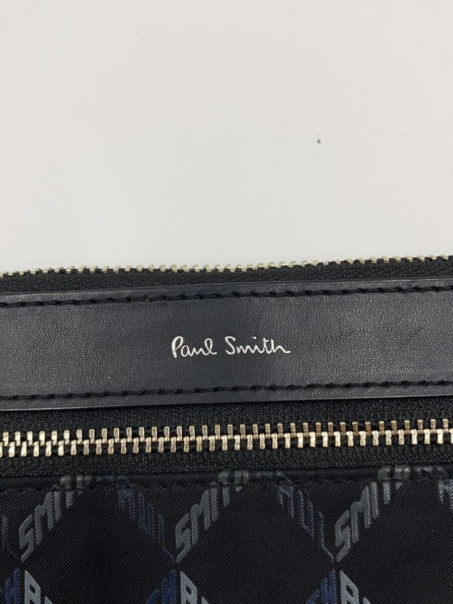 Paul Smith Shoulder Bag Nylon BLK All Over Pattern 5