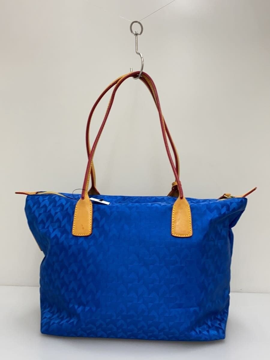 Roberta Pieri tote bag -- BLUE all-over pattern 3