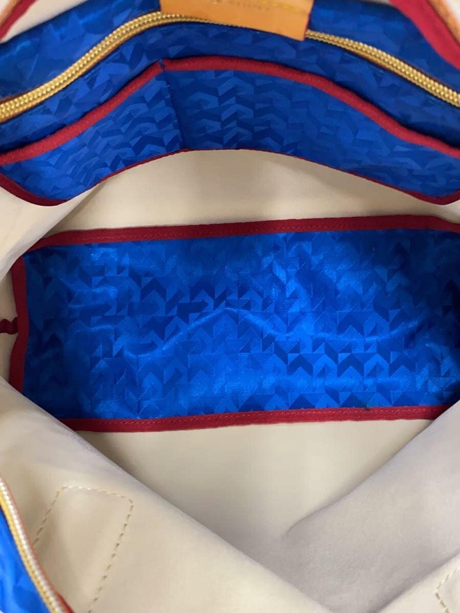 Roberta Pieri tote bag -- BLUE all-over pattern 6