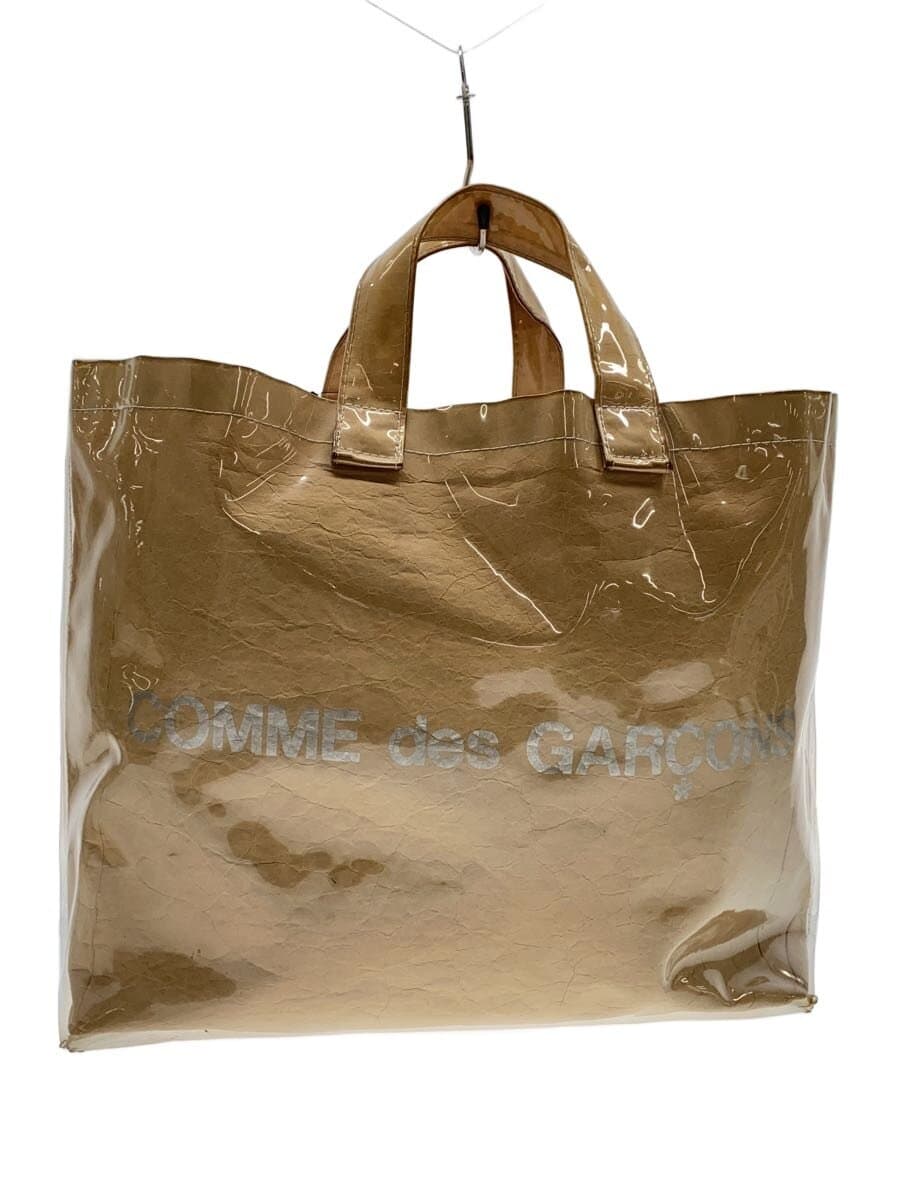 COMME des GARCONS Vinyl Paper Tote Tote Bag PVC BEG GO-K 201