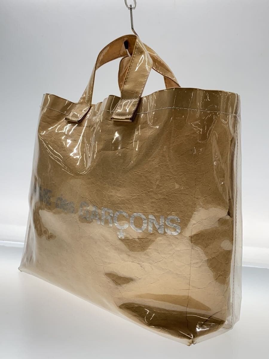 COMME des GARCONS Vinyl Paper Tote Tote Bag PVC BEG GO-K 201 2
