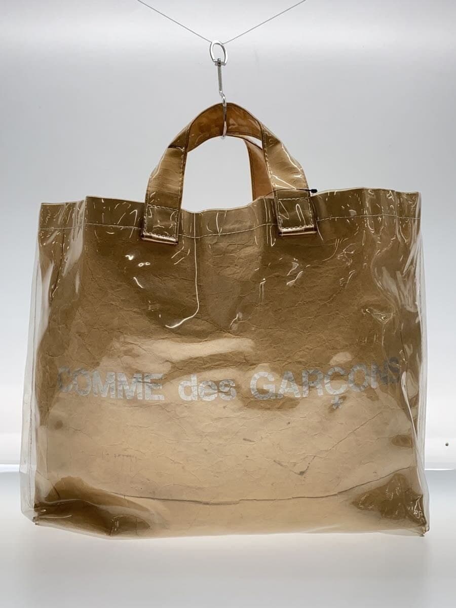 COMME des GARCONS Vinyl Paper Tote Tote Bag PVC BEG GO-K 201 3
