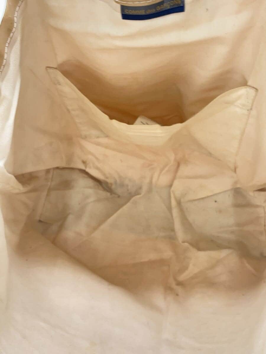 COMME des GARCONS Vinyl Paper Tote Tote Bag PVC BEG GO-K 201 6