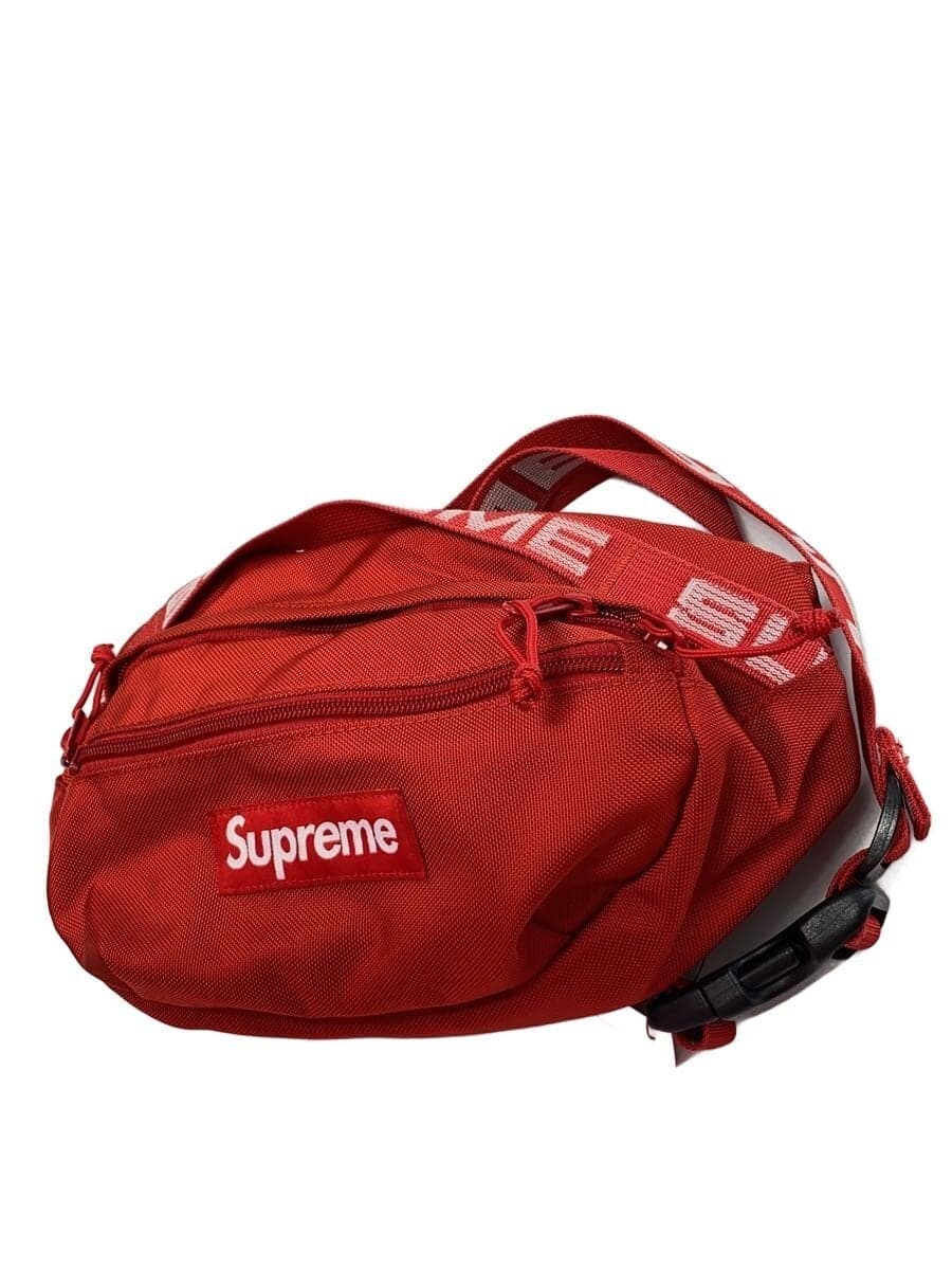 Supreme 18SS Waist Bag Waist Bag -- RED Plain 2