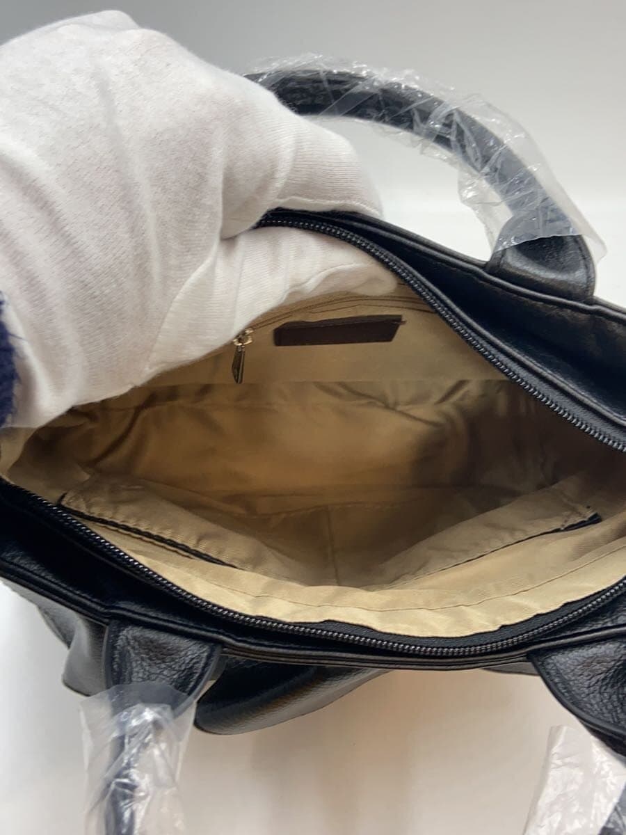 GUSCIO Handbag Faux Leather BLK Solid 12-1162 6