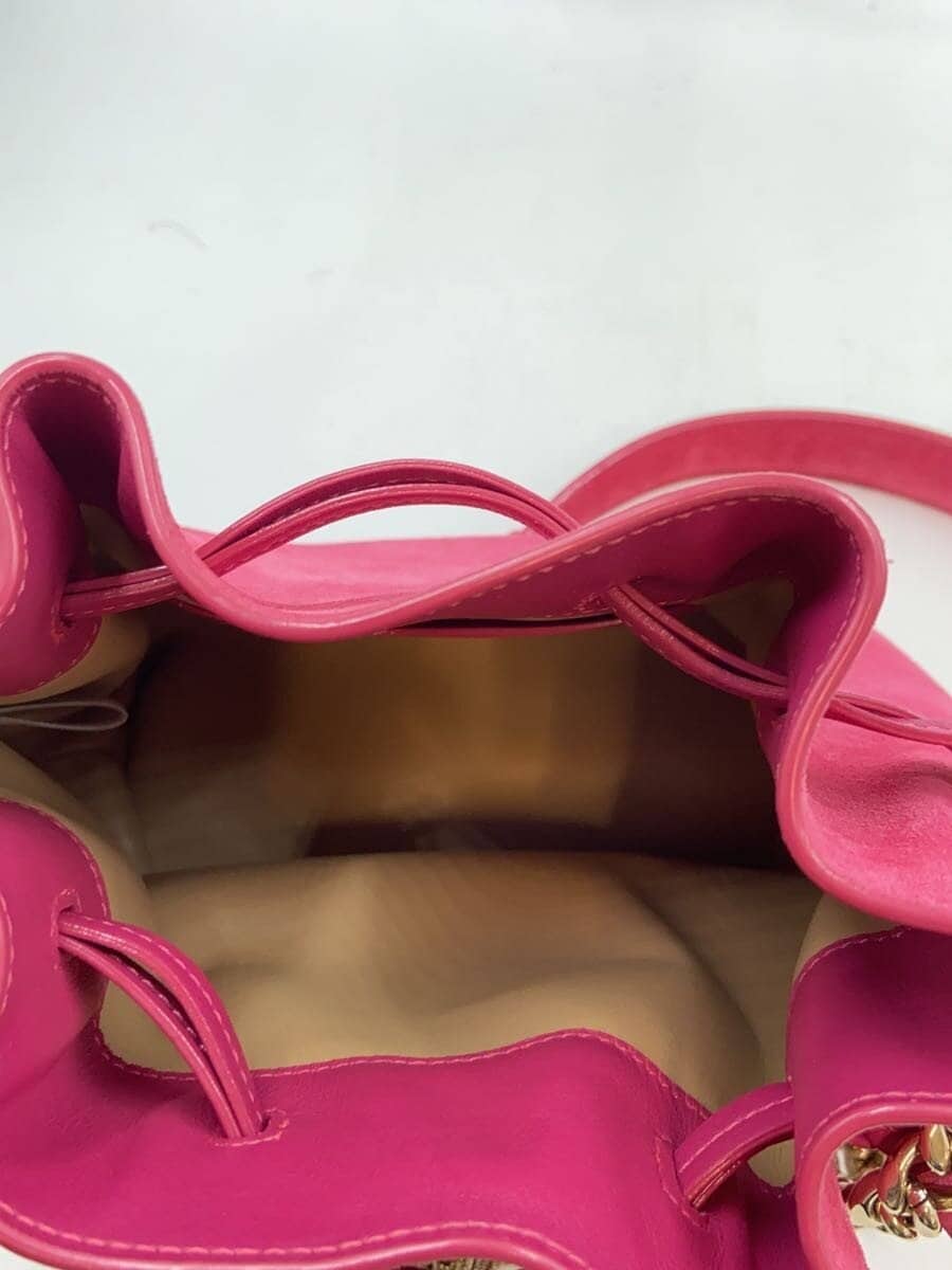 JIMMY CHOO shoulder bag suede PNK 6