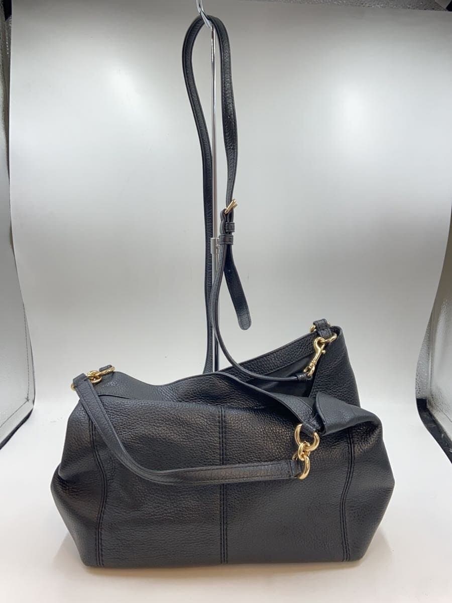 COACH Shoulder Bag Leather BLK Solid F28992 3
