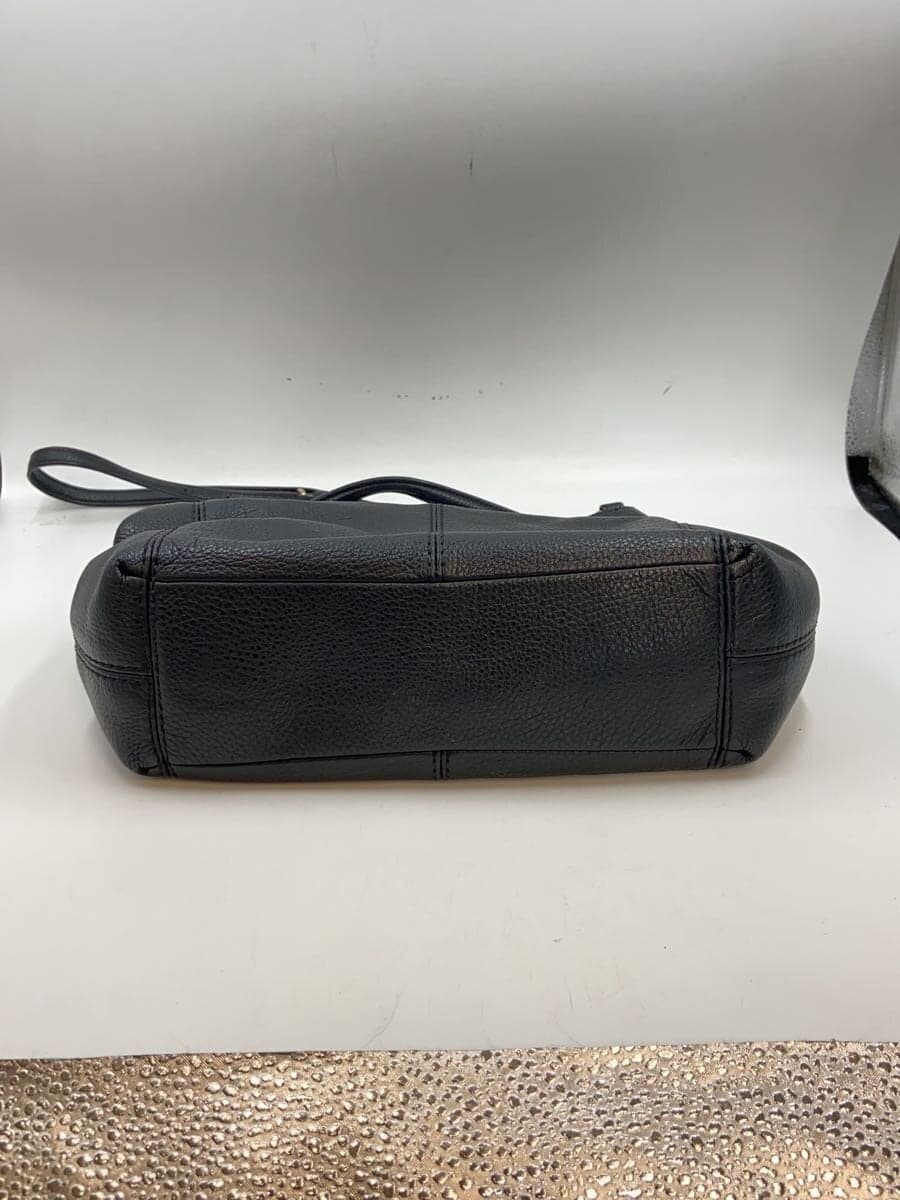 COACH Shoulder Bag Leather BLK Solid F28992 4