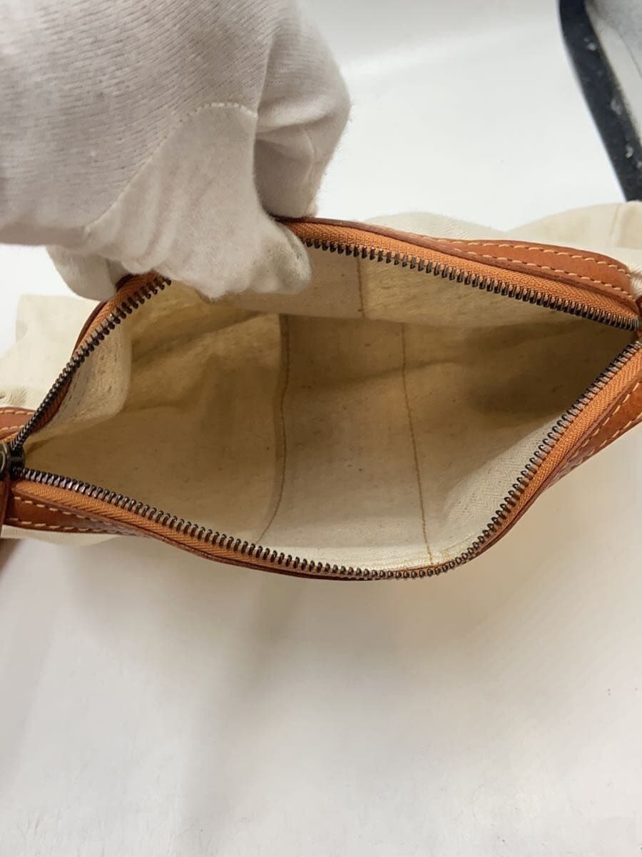 GENTEN handbag leather BRW plain 8