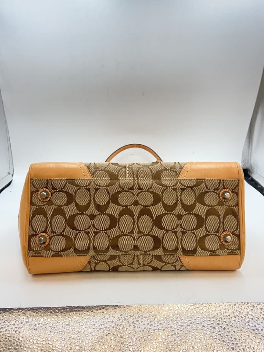 COACH Shoulder Bag Canvas CML All-over Pattern Signature Pattern 10247 4