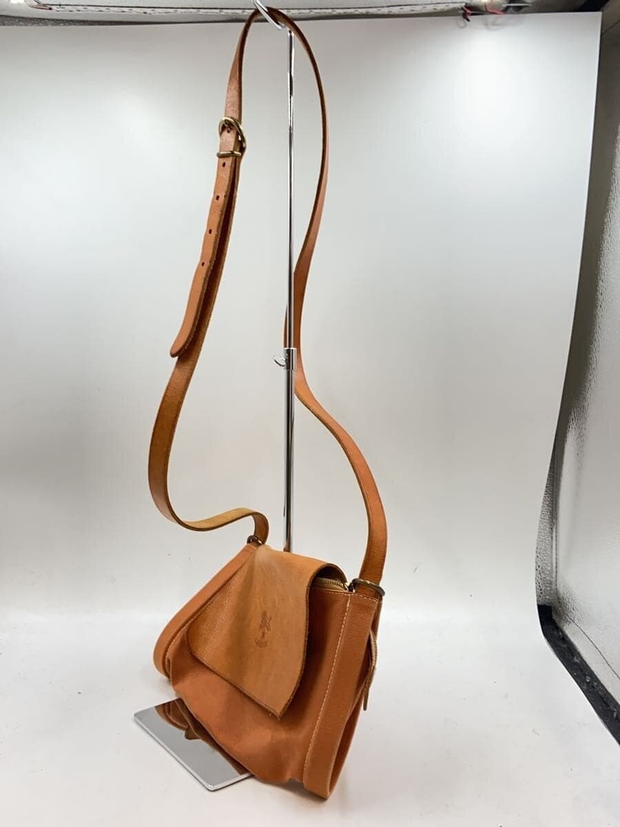 IL BISONTE Shoulder Bag Leather CML Plain 2