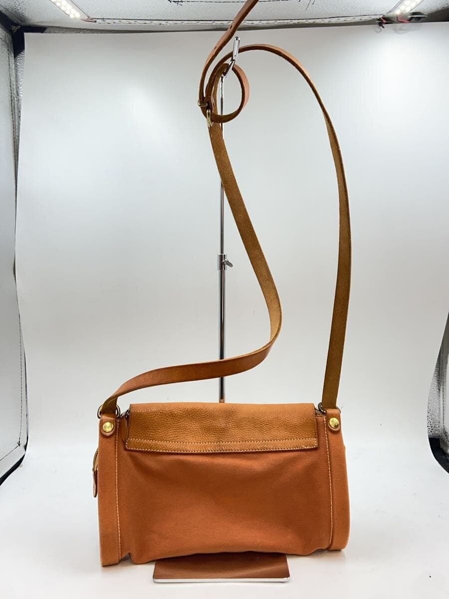 IL BISONTE Shoulder Bag Leather CML Plain 3