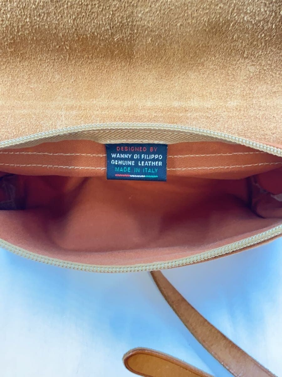 IL BISONTE Shoulder Bag Leather CML Plain 6