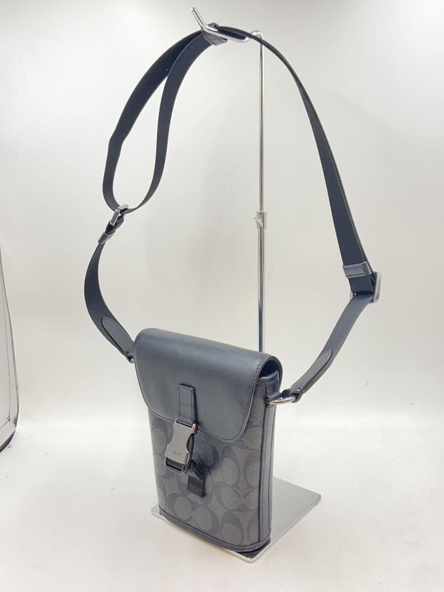 COACH Leather Black All-over pattern C3134 2