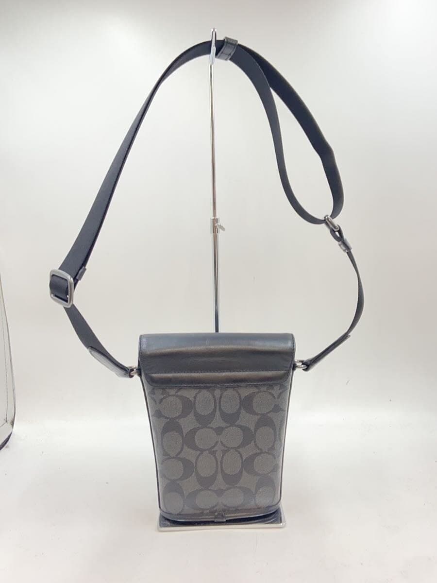 COACH Leather Black All-over pattern C3134 3