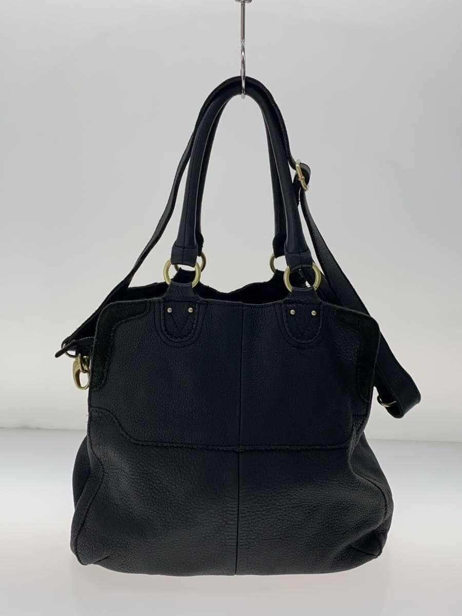 Beaure Handbag Leather BLK 3