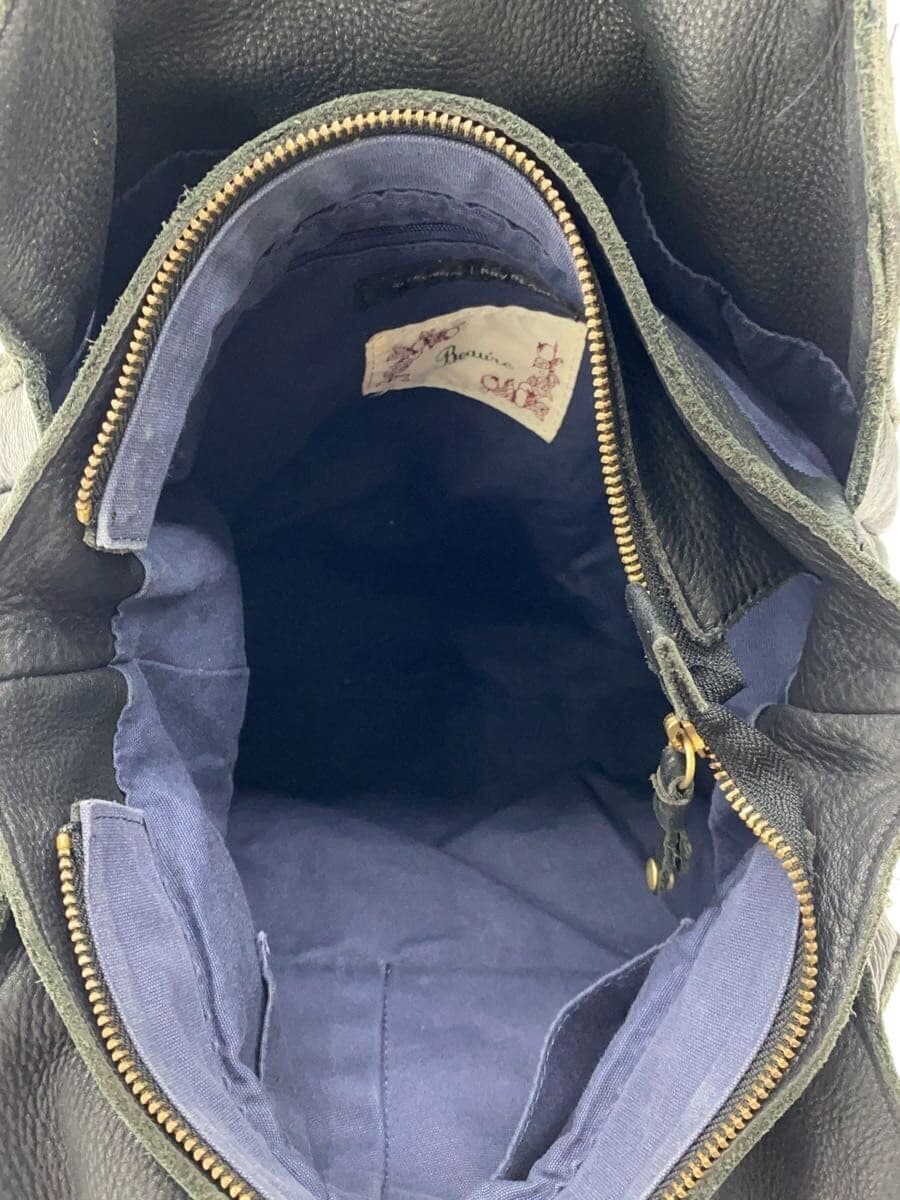 Beaure Handbag Leather BLK 6