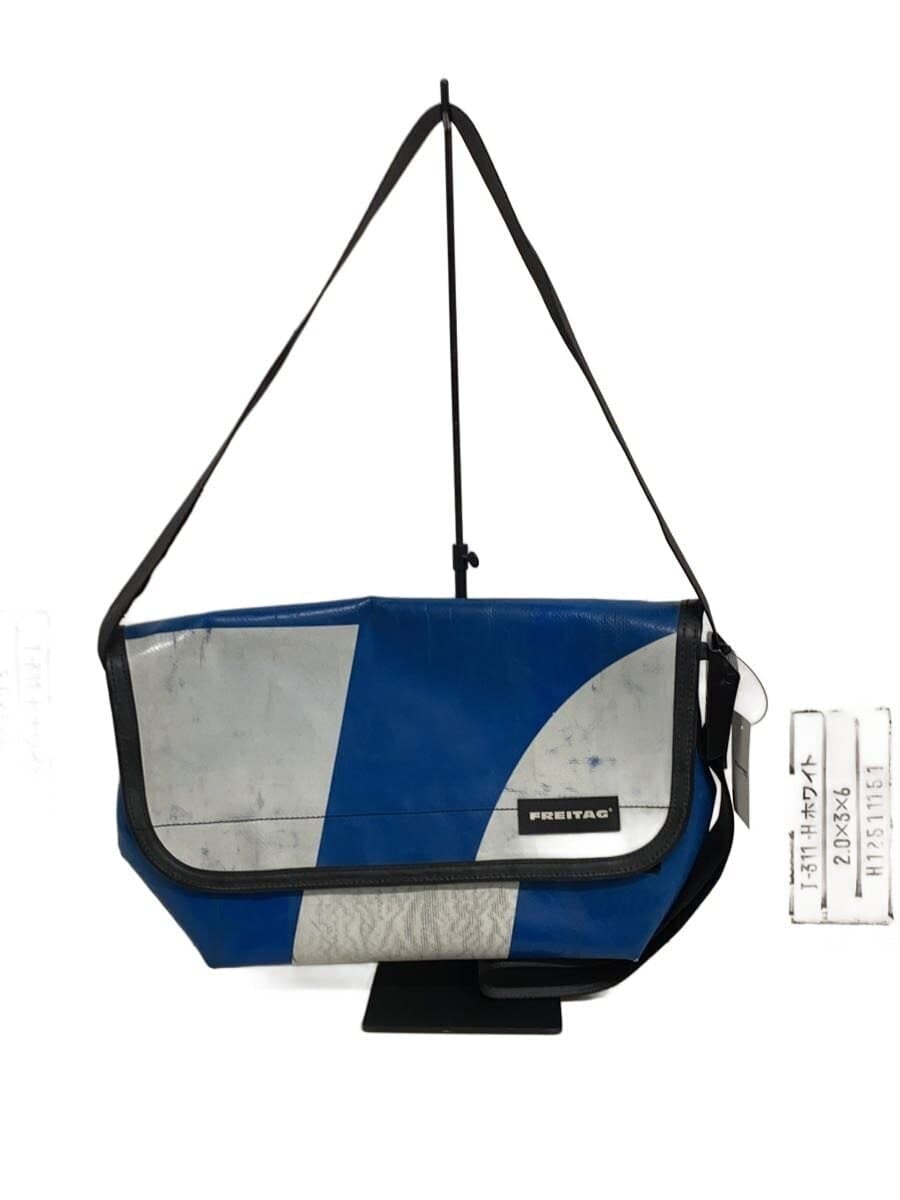 FREITAG Messenger Bag Shoulder Bag PVC BLU