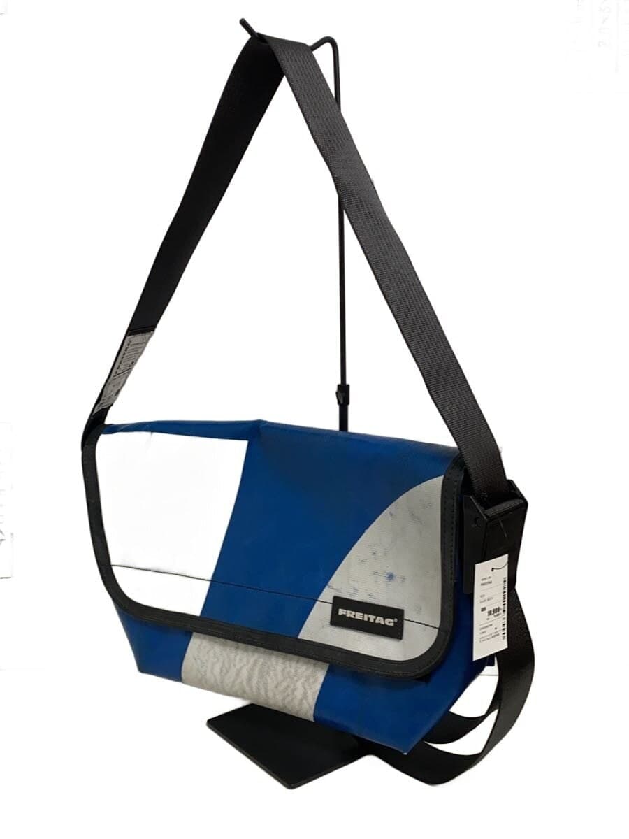 FREITAG Messenger Bag Shoulder Bag PVC BLU 2