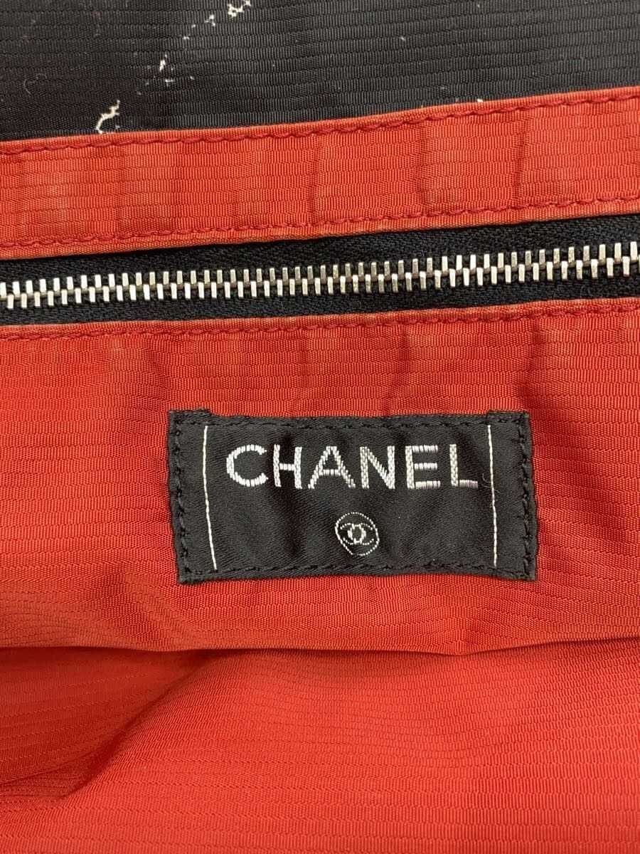 CHANEL Tote Bag BLK All Over Pattern 5