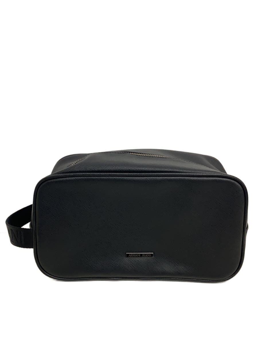 ARMANI JEANS Second Bag Leather BLK