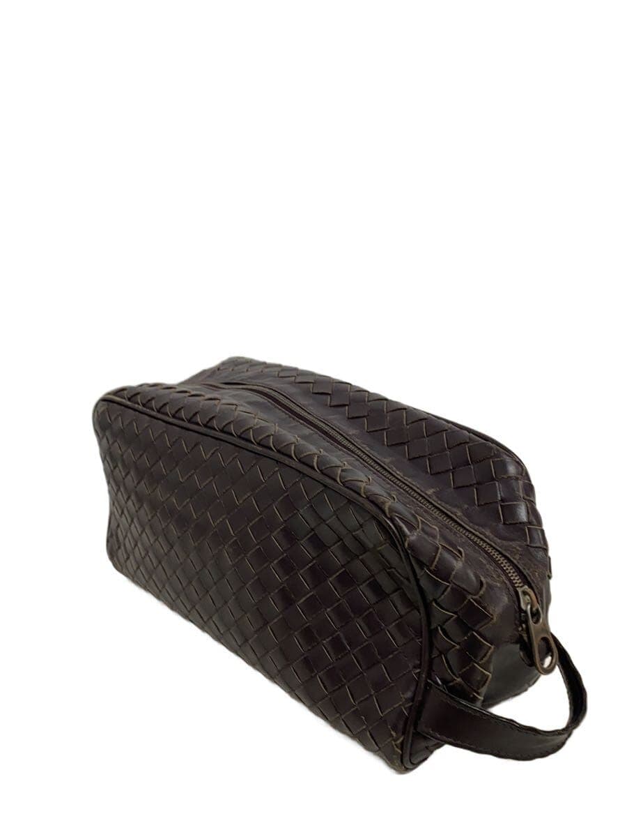 BOTTEGA VENETA Second Bag Leather BRW In Tres 2