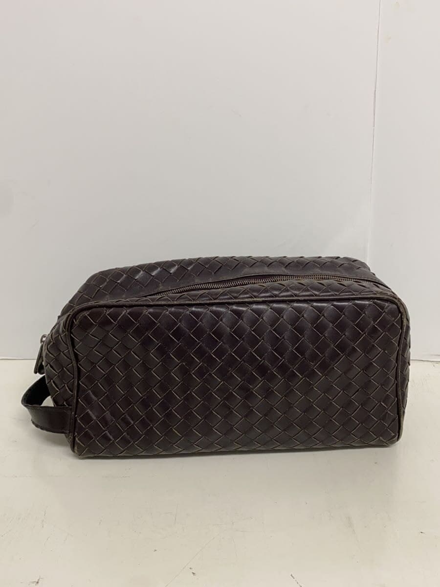 BOTTEGA VENETA Second Bag Leather BRW In Tres 3