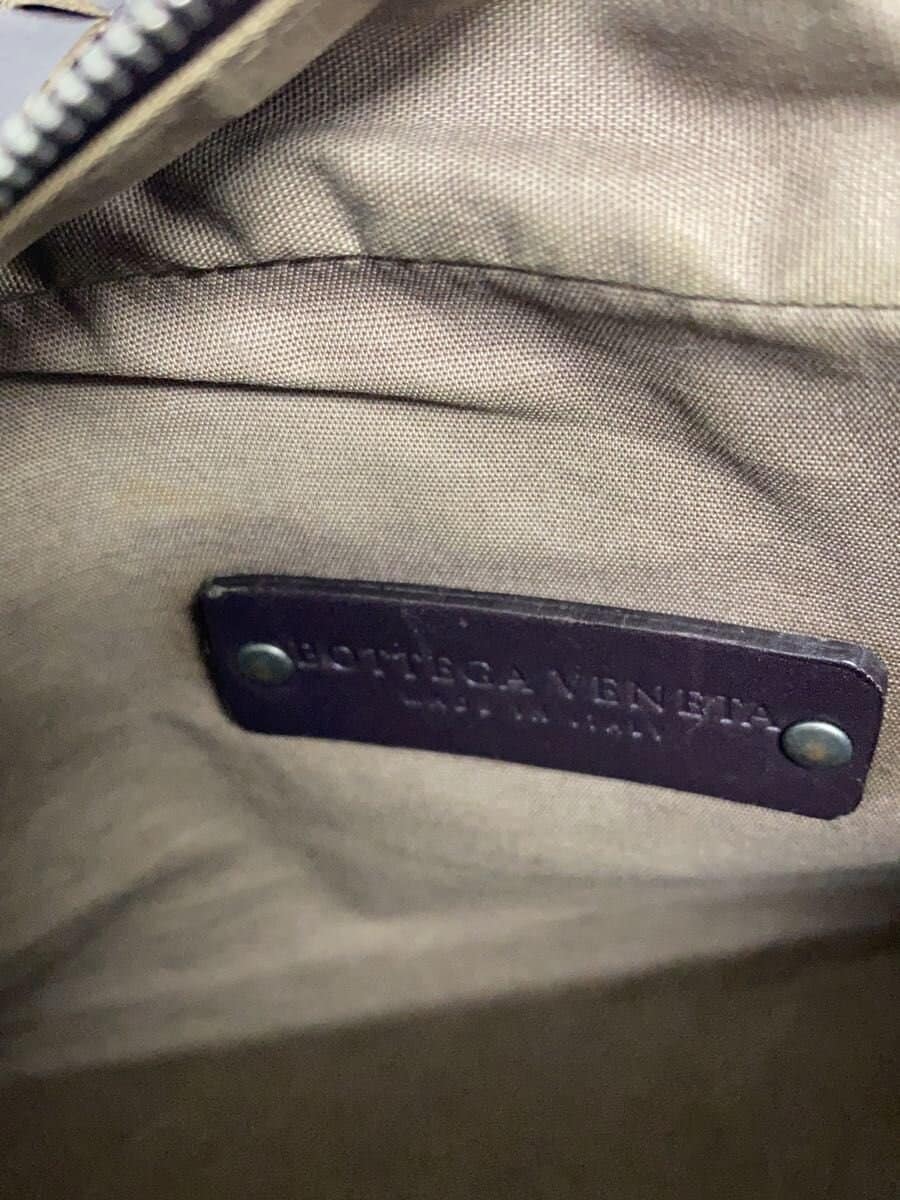BOTTEGA VENETA Second Bag Leather BRW In Tres 5