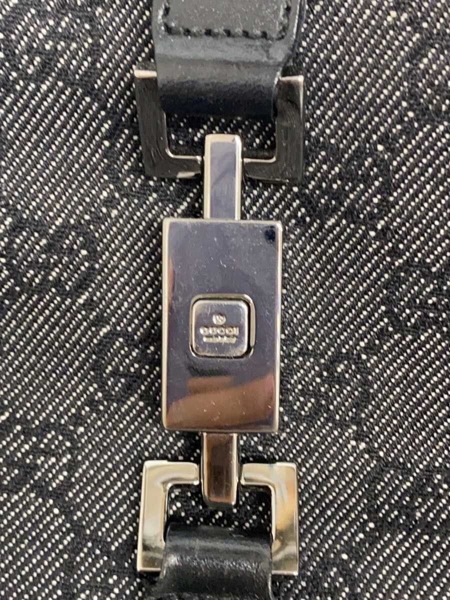 GUCCI One Shoulder Bag_Jackie Canvas BLK 5