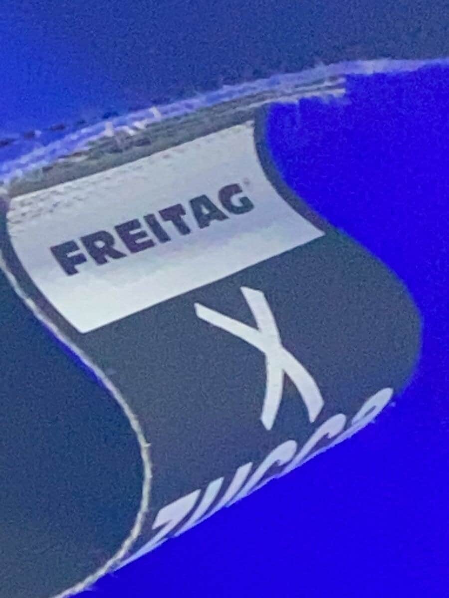 FREITAG tote bag -- BLU print 5