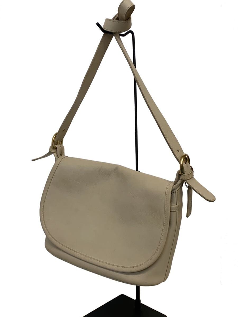 COACHOLD COACH Shoulder Bag Leather BEG 4150 2