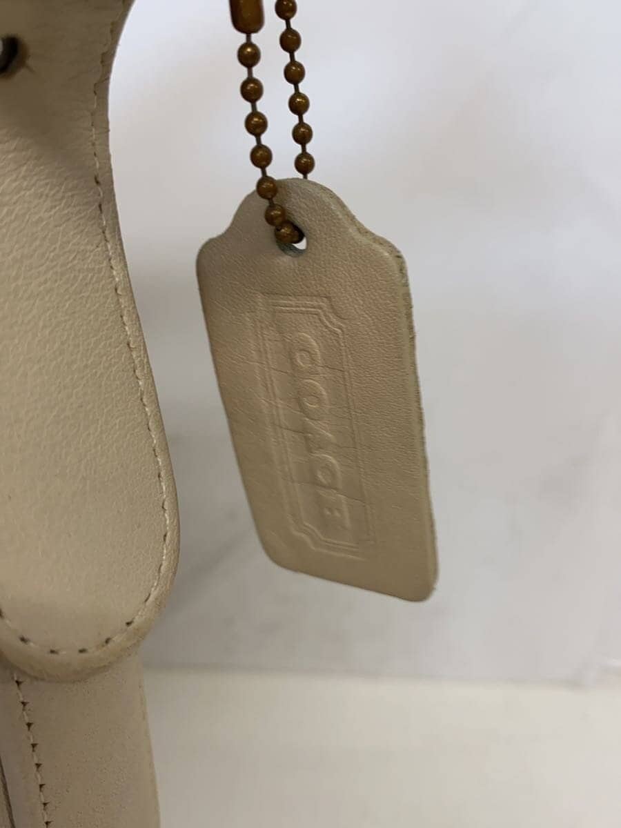 COACHOLD COACH Shoulder Bag Leather BEG 4150 5