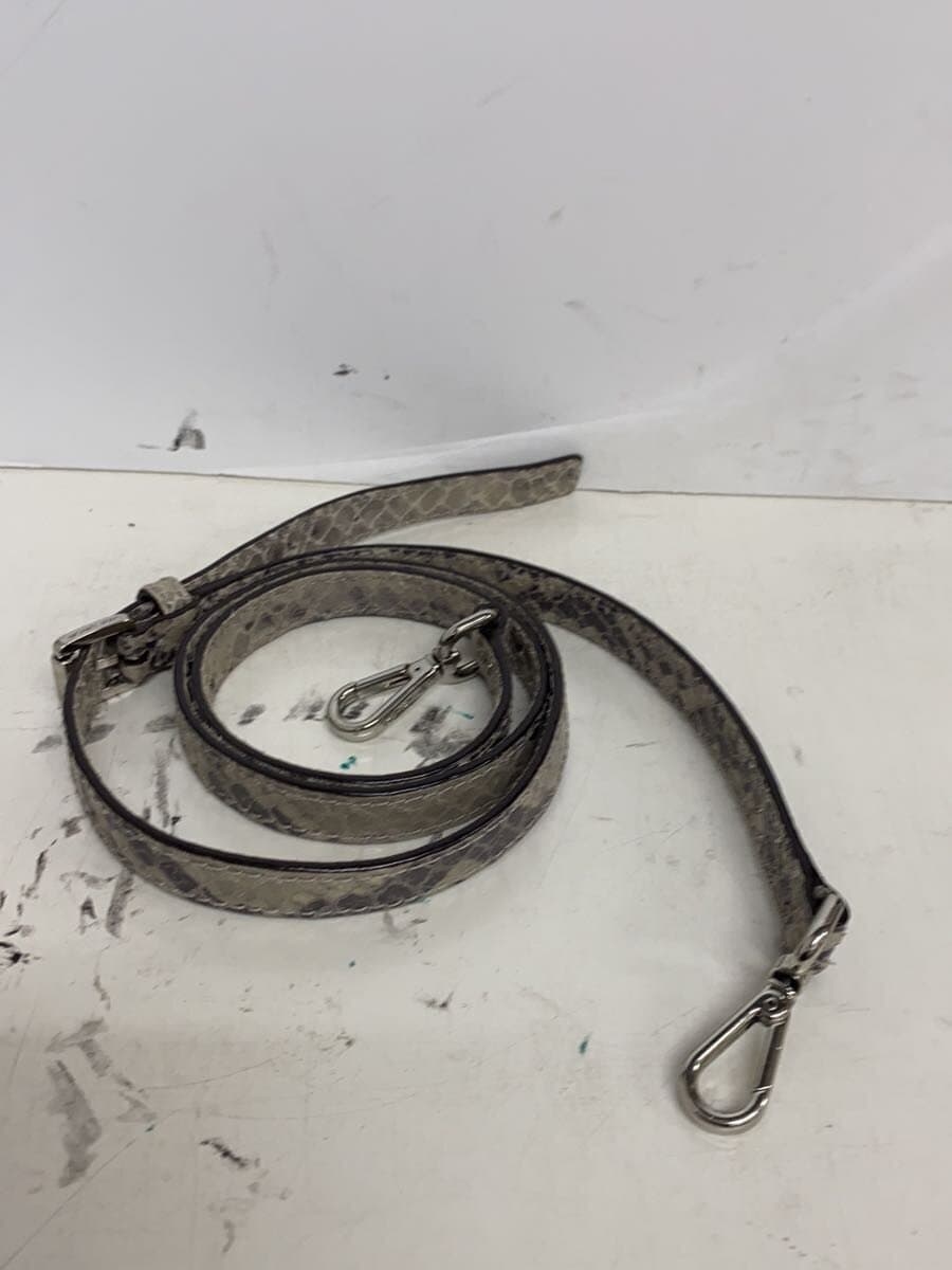 MICHAEL KORS Shoulder Bag Leather GRY Animal 7