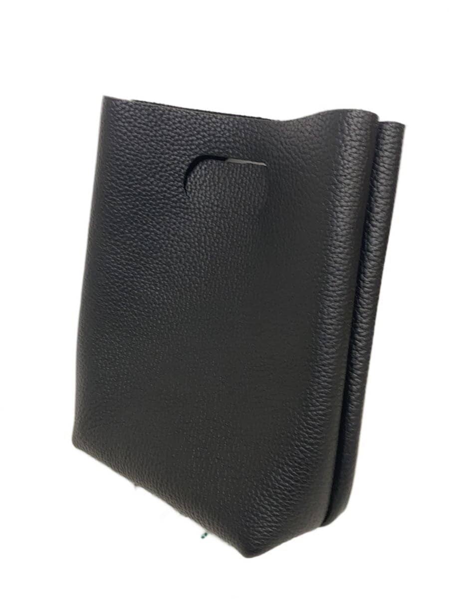 Hender Scheme Bag Leather BLK Solid 2