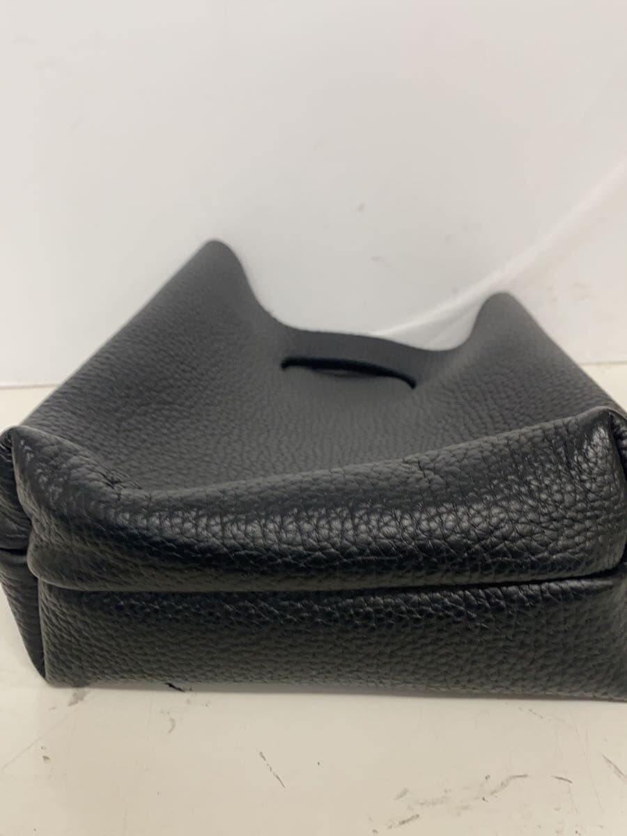 Hender Scheme Bag Leather BLK Solid 4