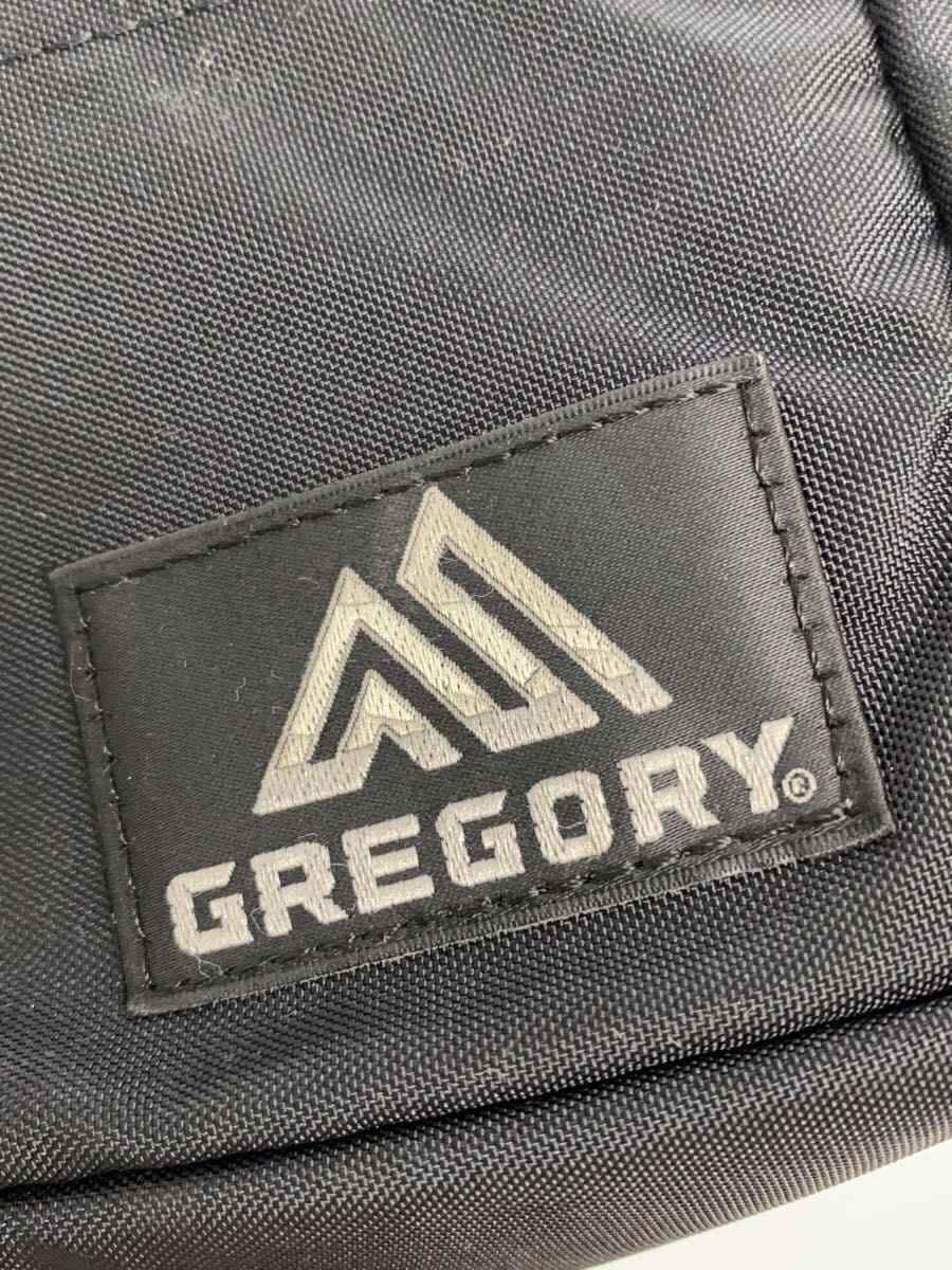 GREGORY shoulder bag -- BLK solid color 5