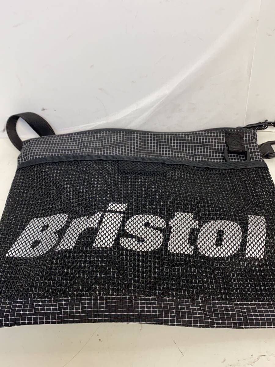 F.C.R.B. (F.C. Real Bristol) Shoulder Bag Nylon Black Check fcrb-210091 5