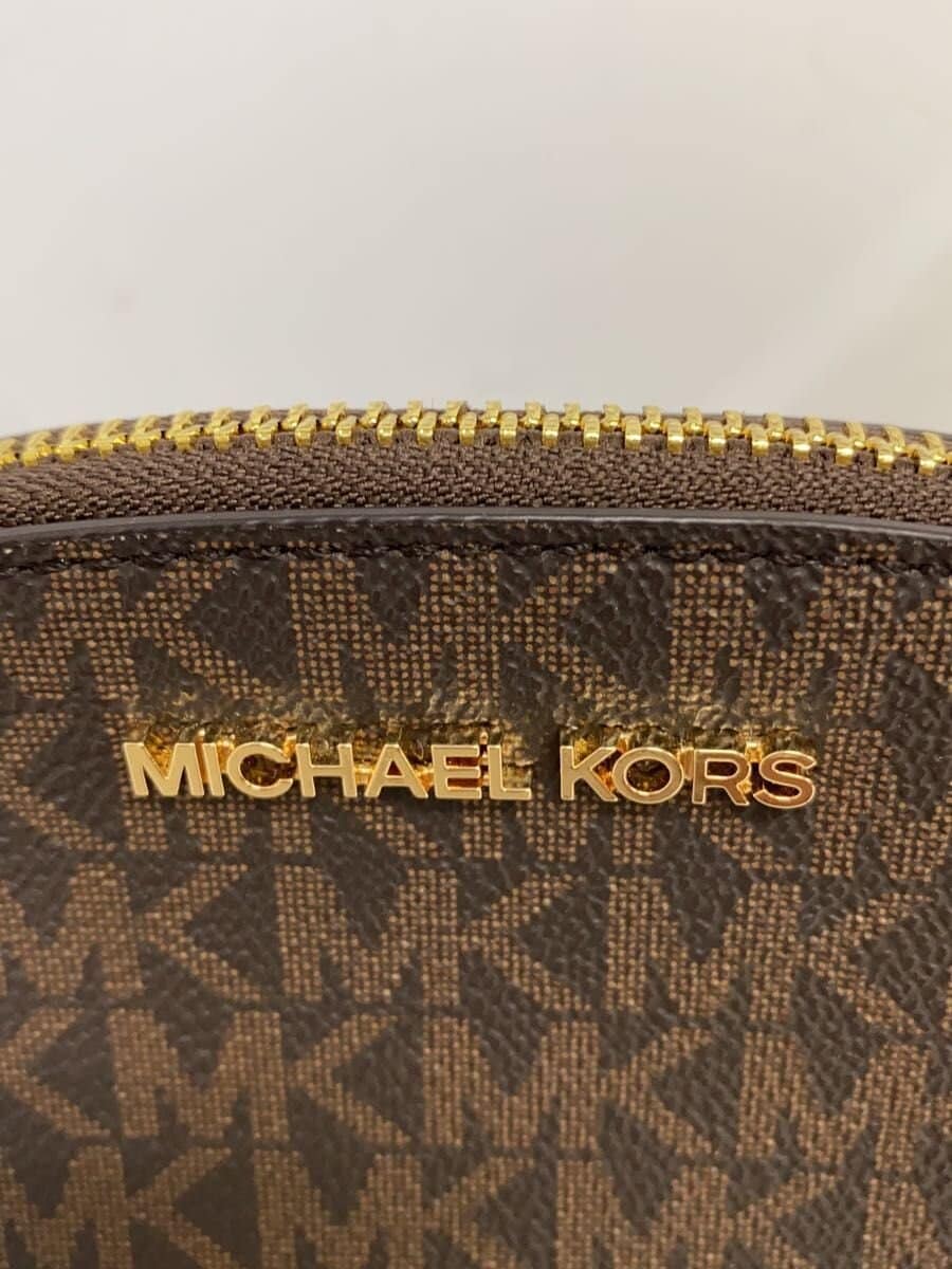 MICHAEL KORS Pouch -- BRW All-over pattern AV-2306 5