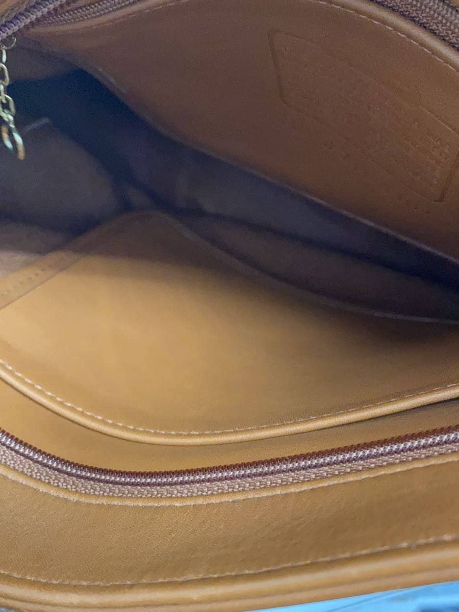 COACH Old Coach Surface scratches Shoulder bag Leather CML 4161 5