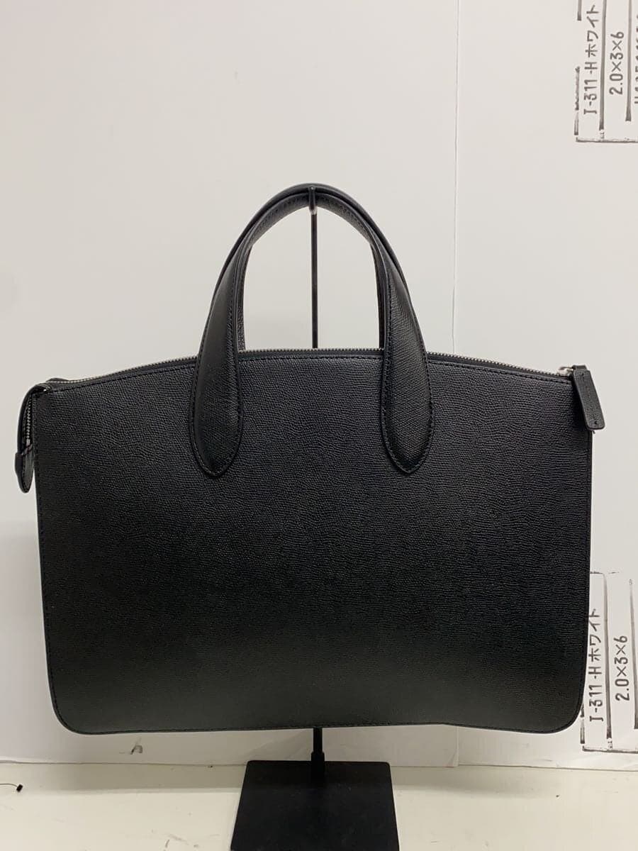 UNITED ARROWS Bag Leather Black Plain 3