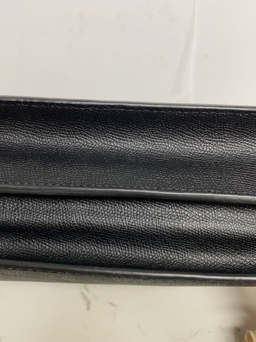 UNITED ARROWS Bag Leather Black Plain 4